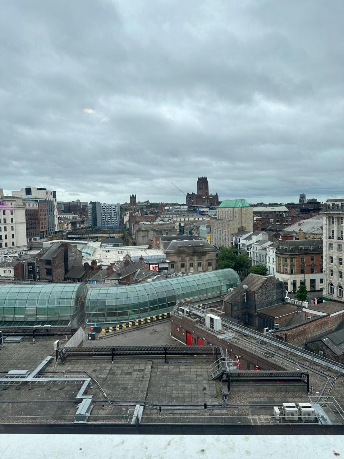 Apartmán Stunning City View Studio Liverpool Exteriér fotografie